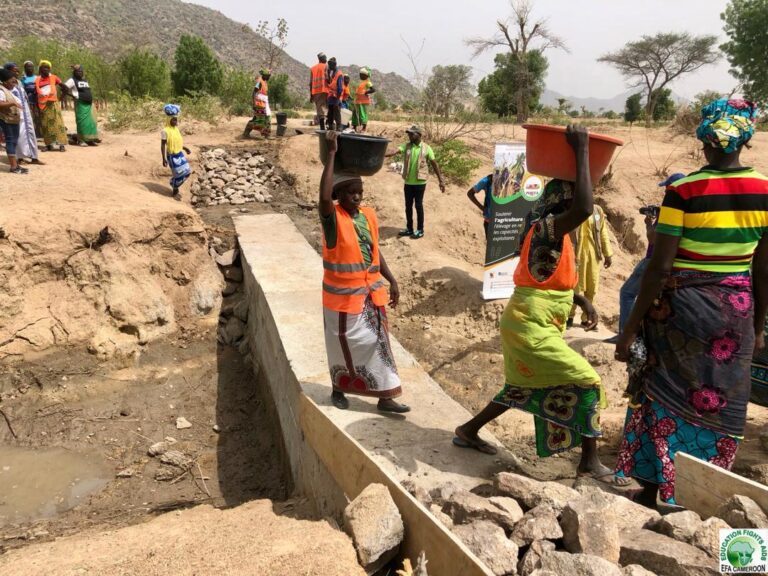Toutes les contributions étaient bonnes pour la construction du bief de Mokio